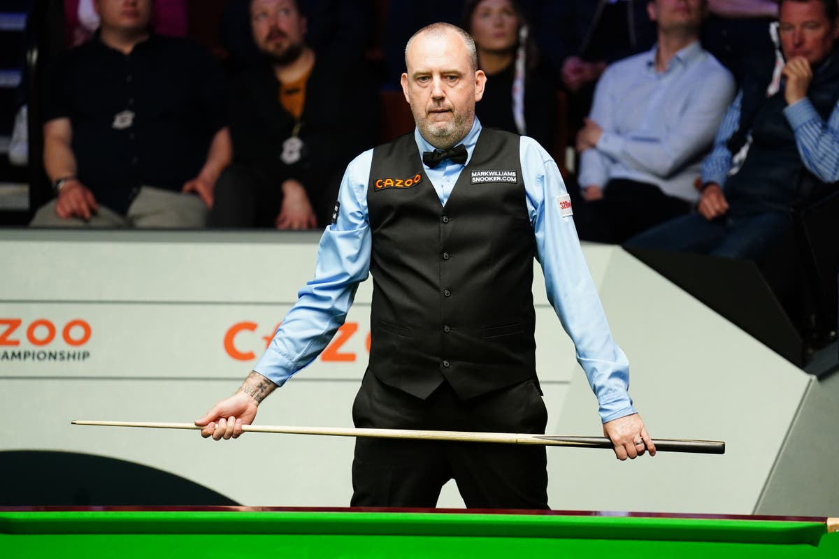 Mark Williams will not tempt fate after cruising into Crucible second