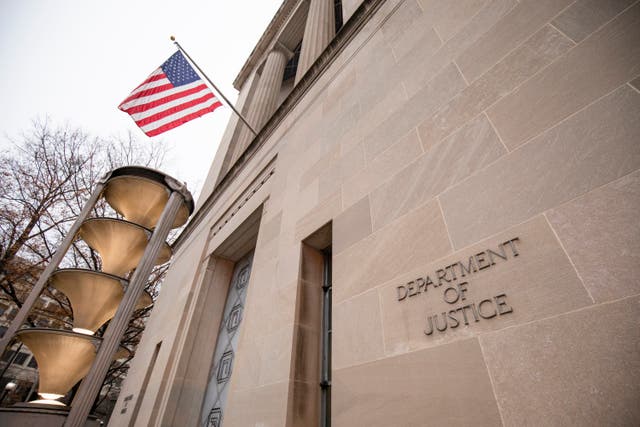 <p>The Justice Department building on a foggy morning on December 9, 2019 in Washington, DC. It is expected that the Justice Department Inspector General will release his report on the investigation into the Justice and FBIs conduct during the FISA warrant process as it relates to the 2016 election today.(Photo by Samuel Corum/Getty Images)</p>