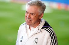 Chelsea will see Real Madrid tie as opportunity to save season, says Carlo Ancelotti
