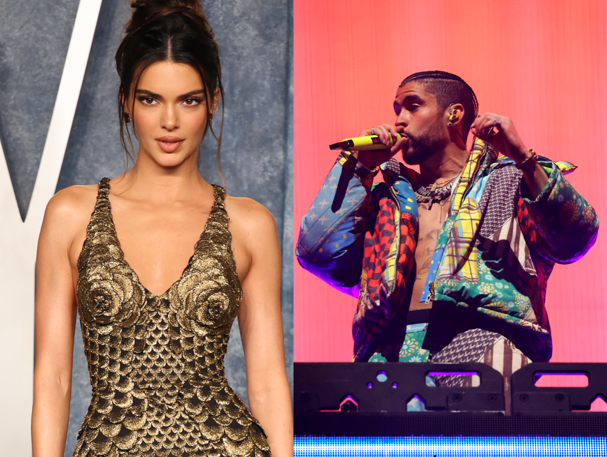 Fans are convinced that Kendall Jenner appeared in Bad Bunny’s Instagram stories at Coachella