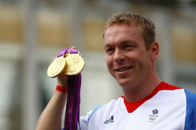 Sir Chris Hoy announced his retirement on this day in 2013 (PA Archive)
