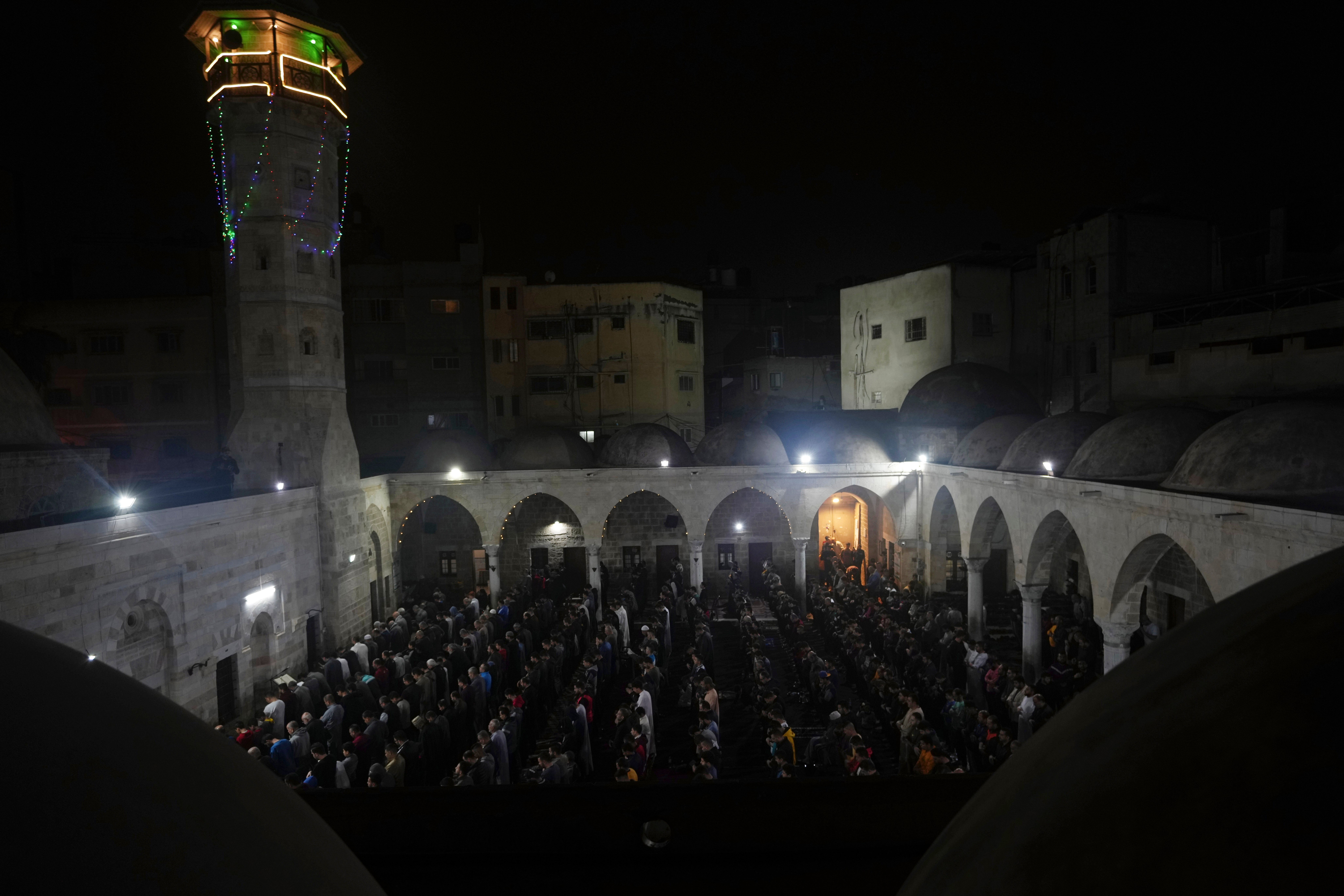 Palestinians Ramadan Laylat al-Qadr