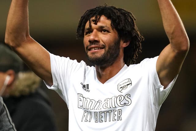 Mohamed Elneny is the ‘quiet leader’ behind Arsenal’s Premier League title bid (Nick Potts/PA)