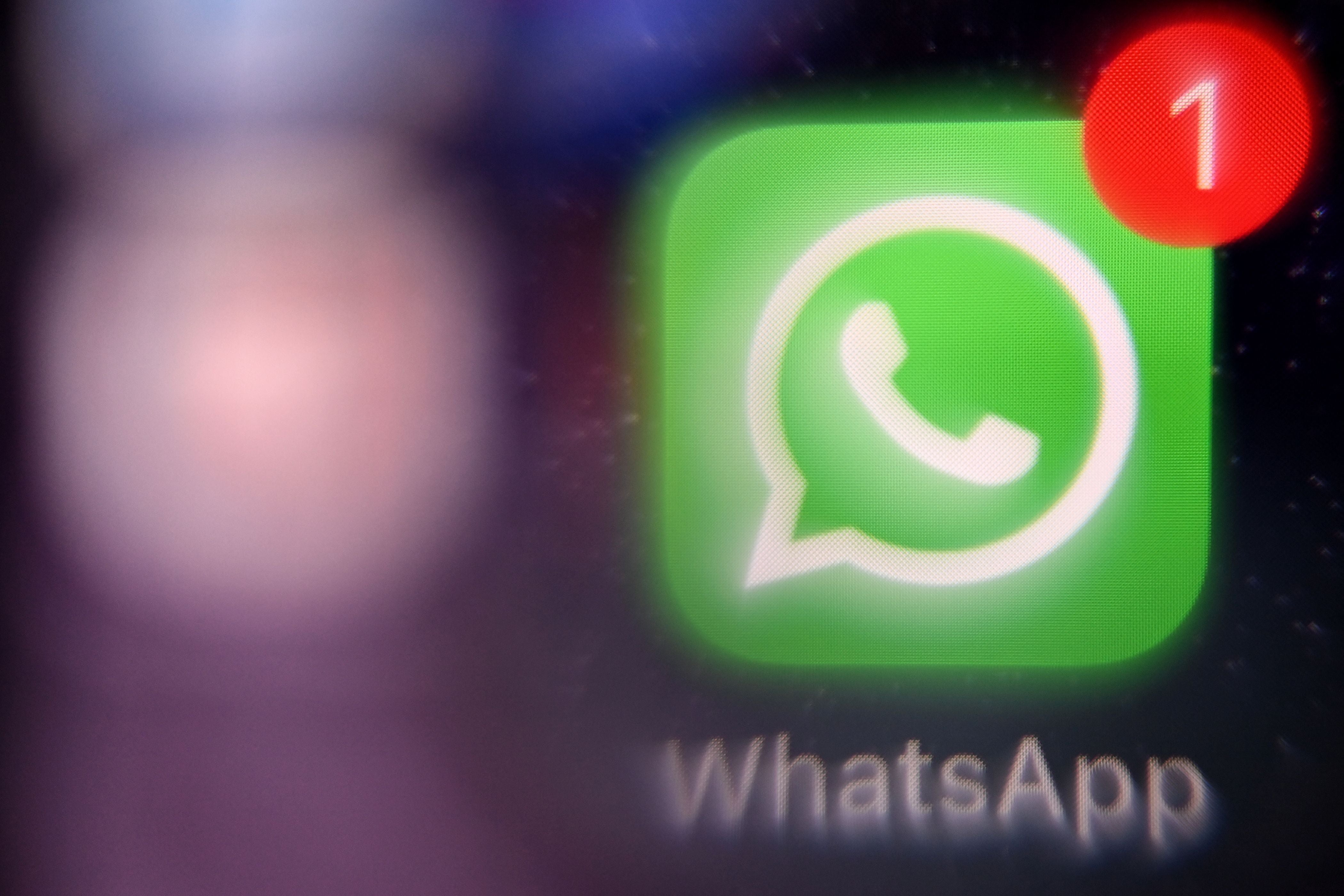 WhatsApp purple logo icon