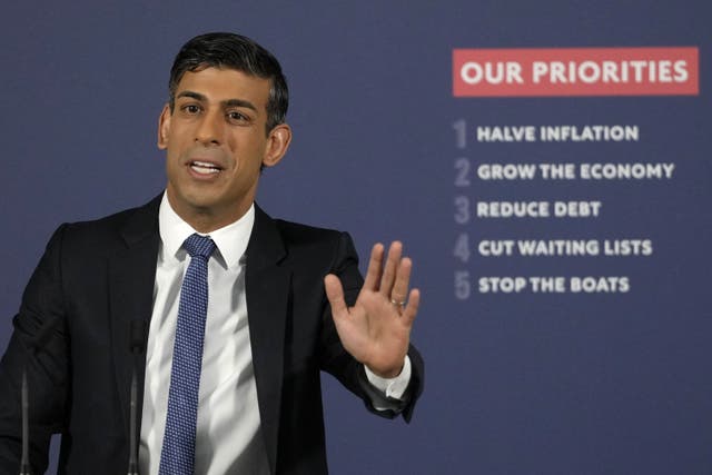 <p>Prime Minister Rishi Sunak has been told to come clean on his financial interests (Kirsty Wigglesworth/PA)</p>