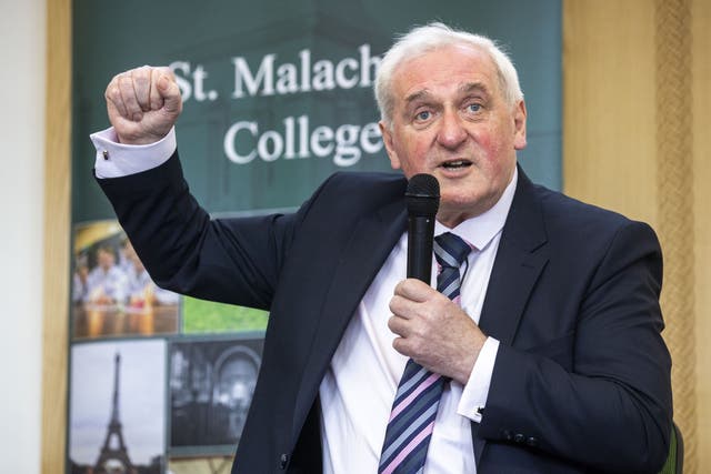Bertie Ahern has said he wishes more work had been done on legacy in 1998 (Liam McBurney/PA)
