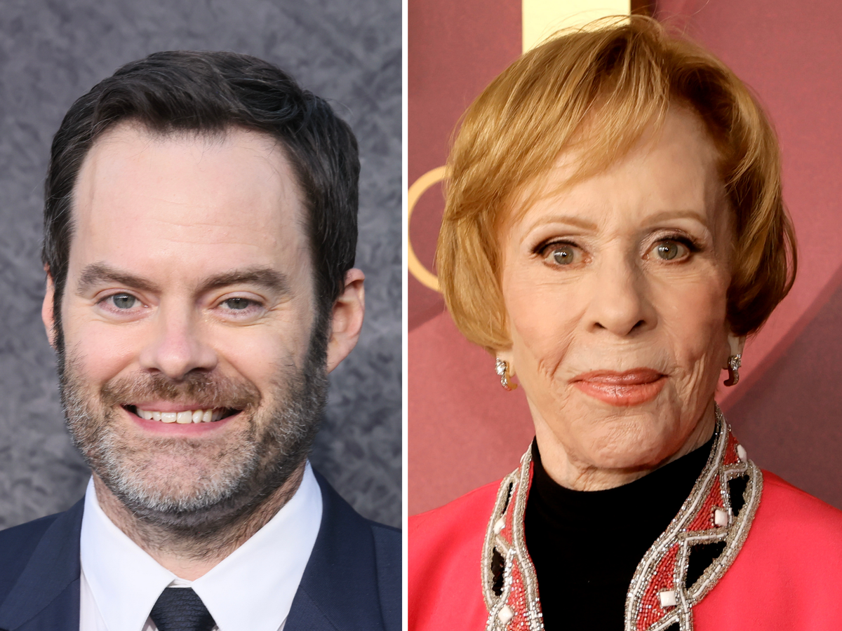 Bill Hader had no idea he was related to Carol Burnett until she told him