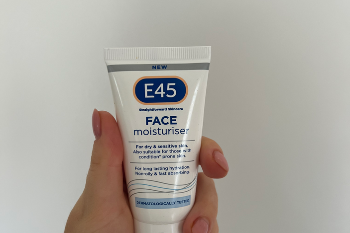 E45 face moisturiser review