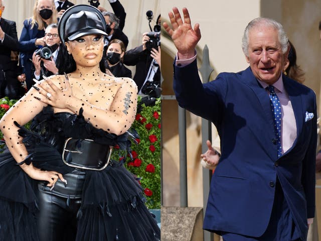 <p>Nicki Minaj has joked she will attend King Charles III’s coronation</p>