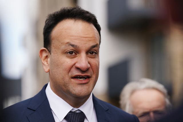 Taoiseach Leo Varadkar defended his party’s record on social housing (Brian Lawless/PA)