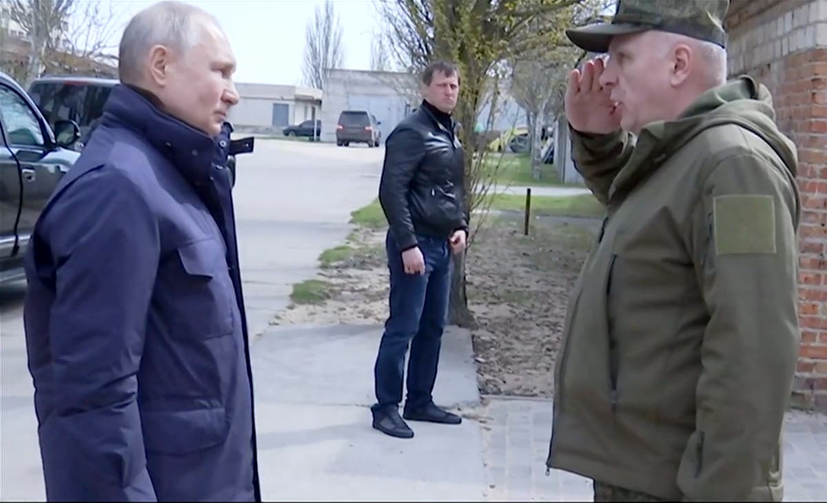 Ukraine-Russia war &ndash; live: Putin visit dubbed &lsquo;special tour of mass murders&rsquo;