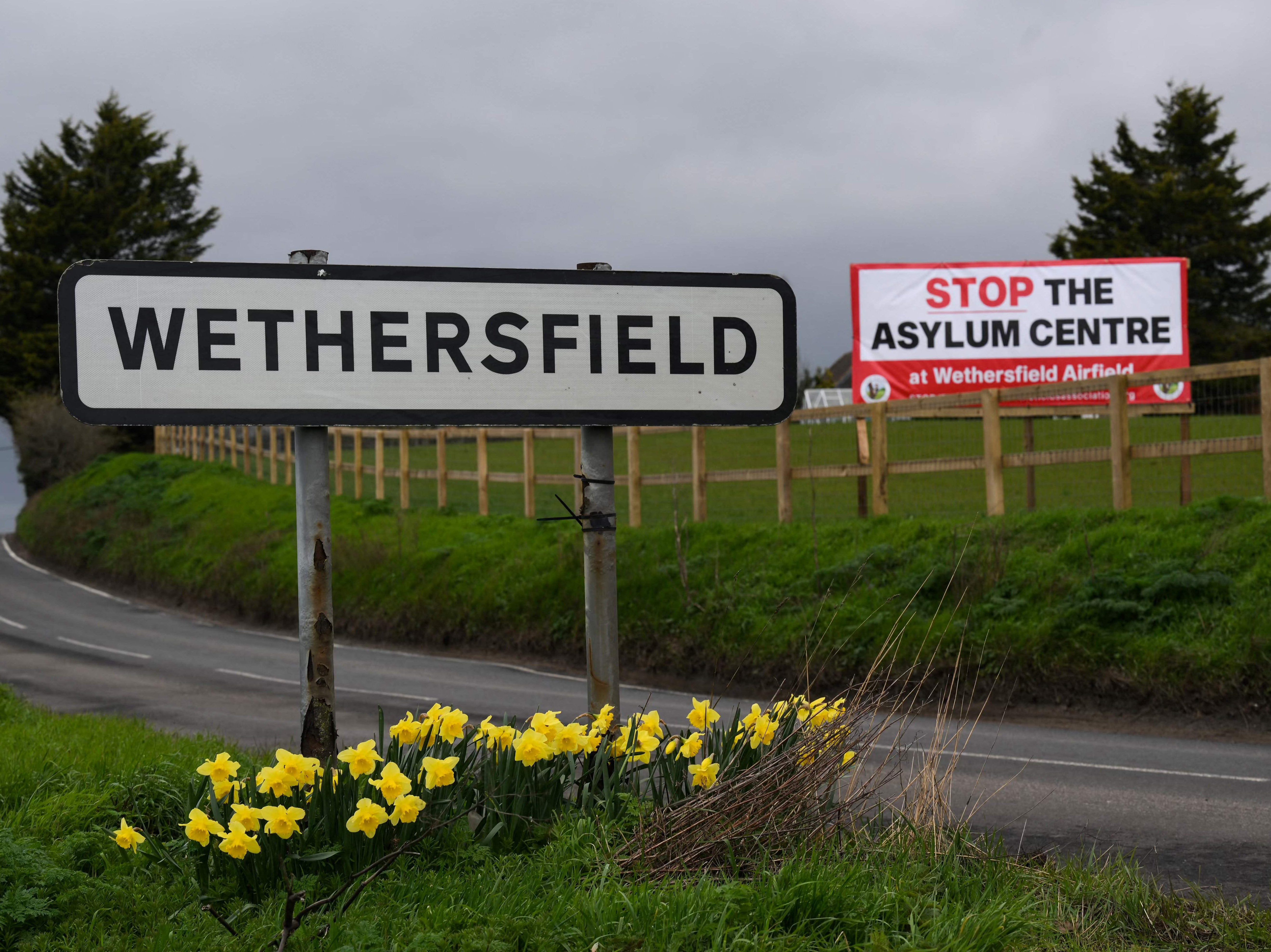 Wethersfield is one of two former military bases set to be used as asylum accommodation