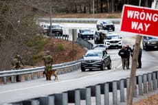 Maine shooting – live: Suspect charged as four found dead in Bowdoin and three shot on highway