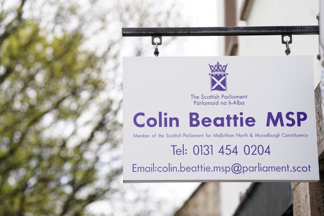 The Constituency Office of Colin Beattie MSP in Dalkeith. The Scottish National Party (SNP) treasurer has been arrested in connection with a police investigation into the party’s finances. Picture date: Tuesday April 18, 2023.