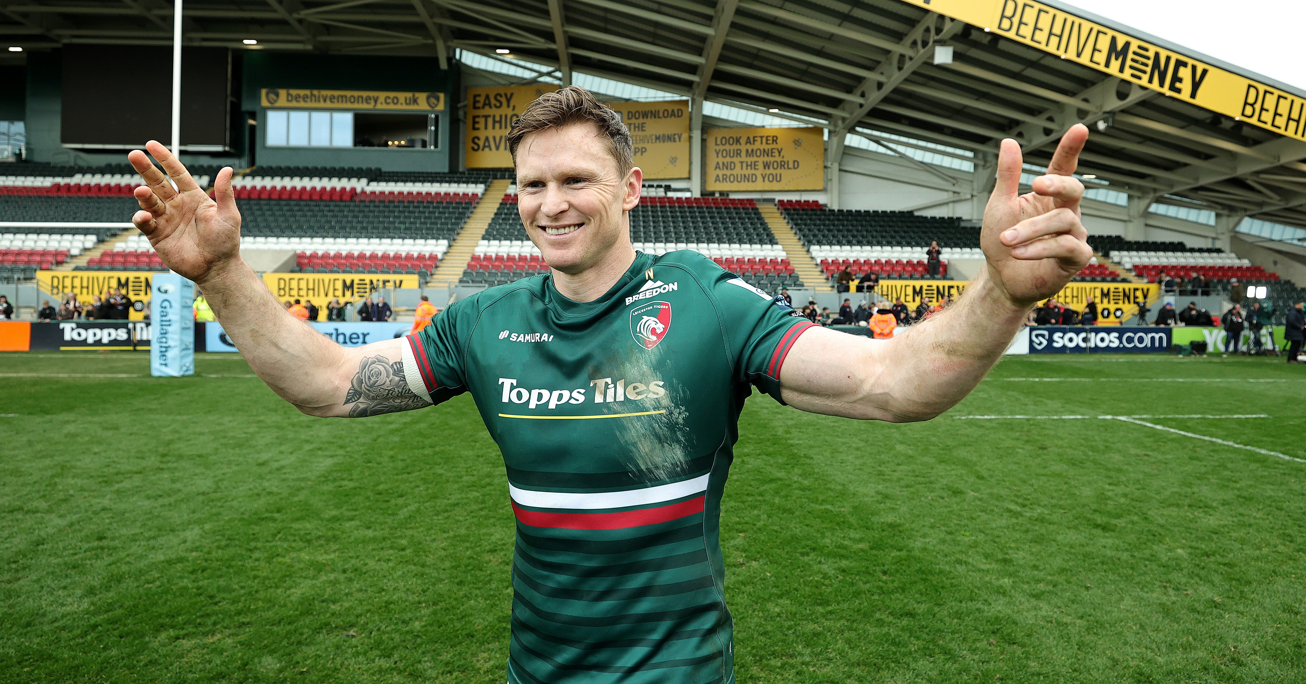 Chris Ashton is the greatest try scorer in Gallagher Premiership history