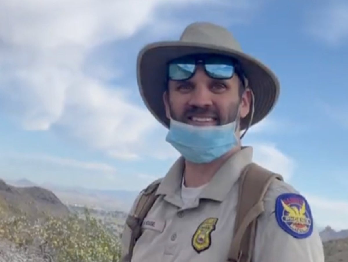 Anti-masker’s harassment of park ranger goes awry in viral video