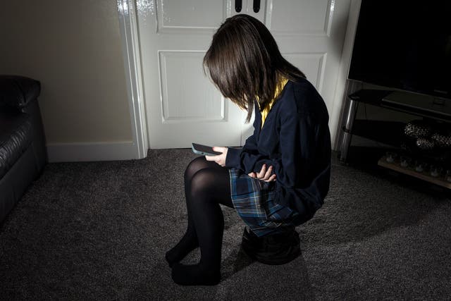 Campaigners are calling for the inclusion of a specific code of practice to be added to the Online Safety Bill to ensure social media companies respond to and prevent online violence against women and girls (Peter Byrne/PA)