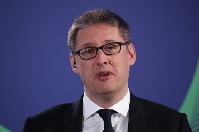 <p>The recently sacked boss of the Confederation of British Industry says his ‘reputation has been totally destroyed’ following misconduct allegations (Jonathan Brady/PA)</p>