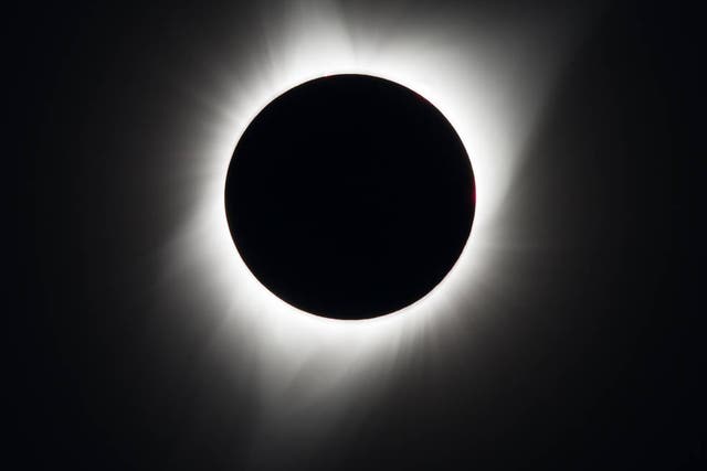 <p>Total solar eclipse is the only time you can see the ghostly-white solar corona</p>