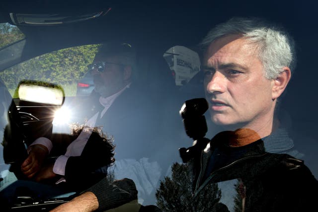 Jose Mourinho was sacked by Tottenham, on this day in 2021 (Jonathan Brady/PA)