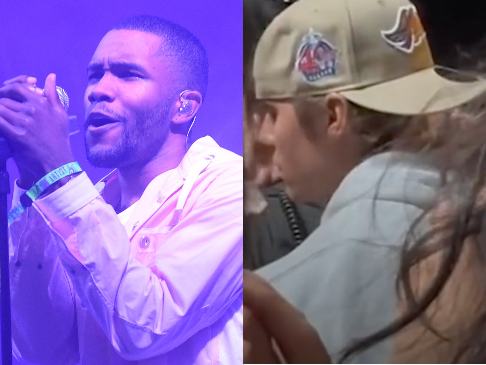 Frank Ocean Fans Joke Justin Bieber ‘fell Asleep’ At Coachella Set He ...