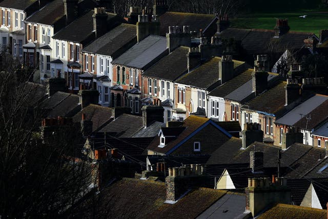 The average UK house price increased by 5.5% in the 12 months to February 2023, slowing from 6.5% in January 2023, according to the Office for National Statistics (Gareth Fuller/PA)