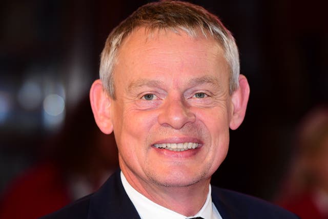 Martin Clunes has objected to a planning application for a permanent travellers’ site near his Dorset home (Ian West/PA)