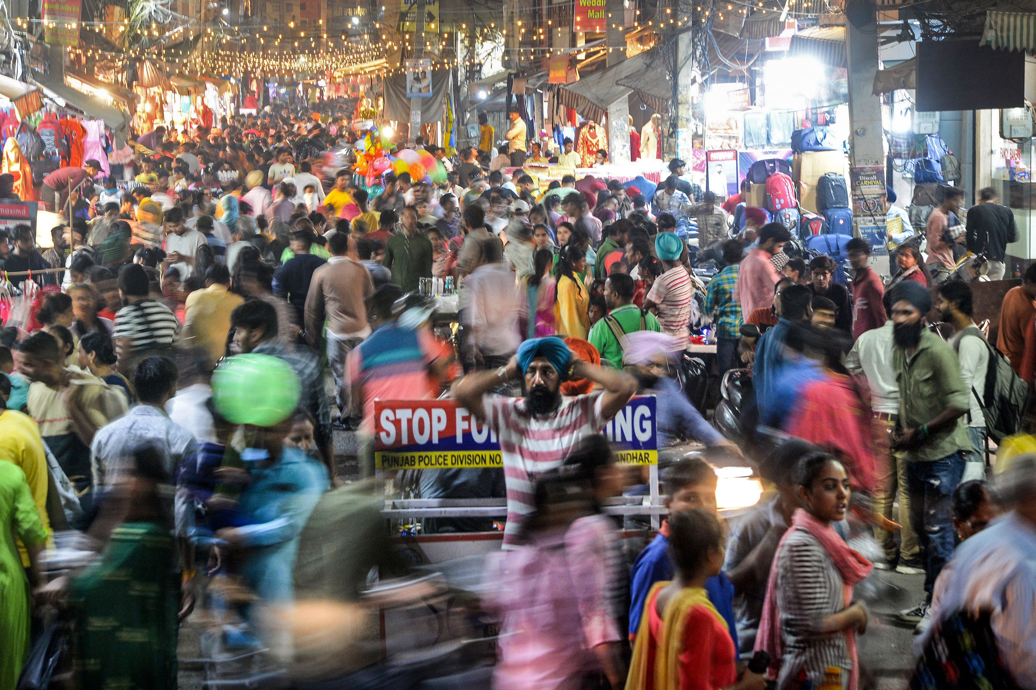 India is set to overtake China as the world’s most populous country by mid-year with almost three million more people, showed UN estimates