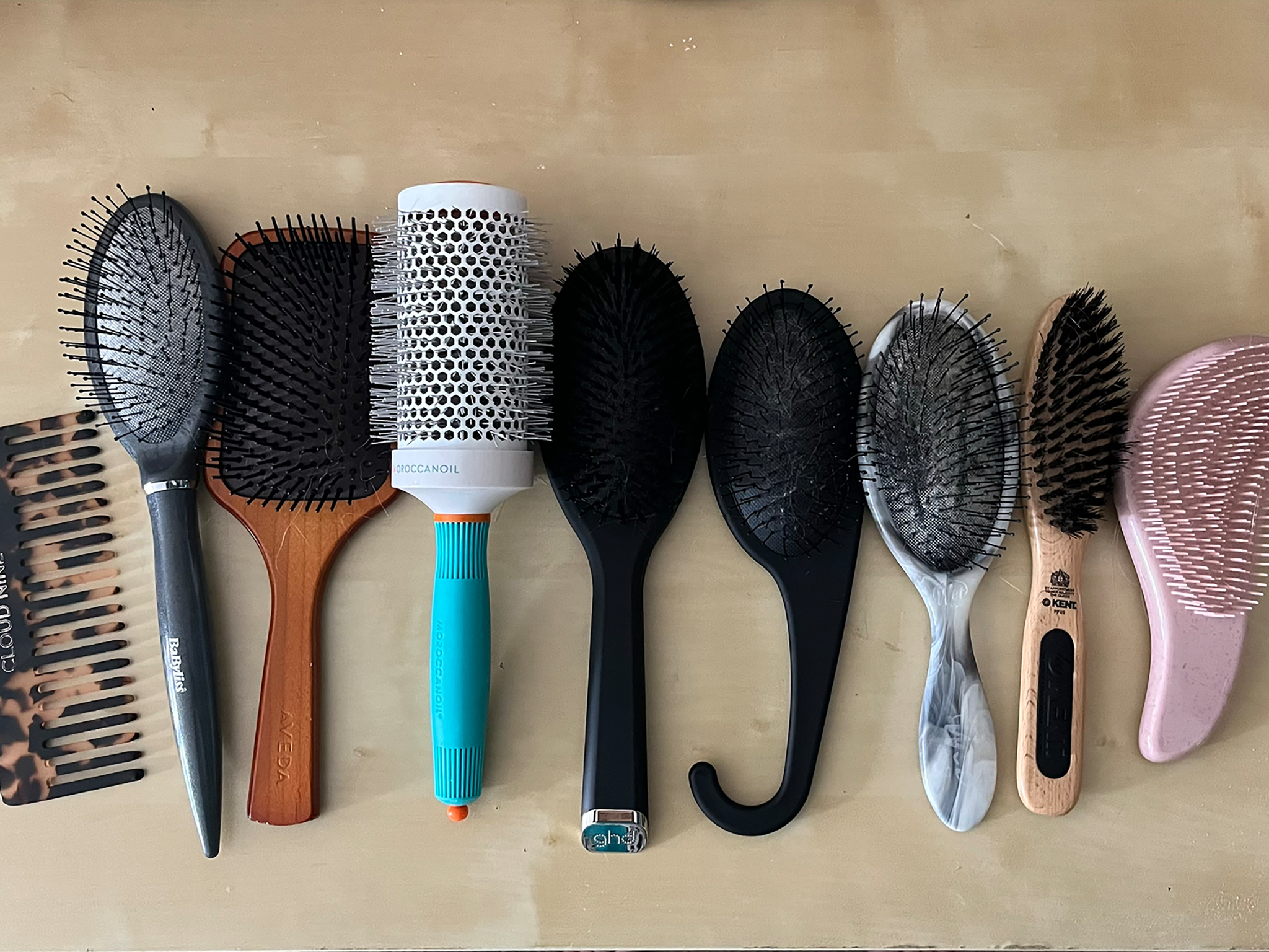 Baby Hair Brush with Natural Bristle (Goat) - T is for Tame