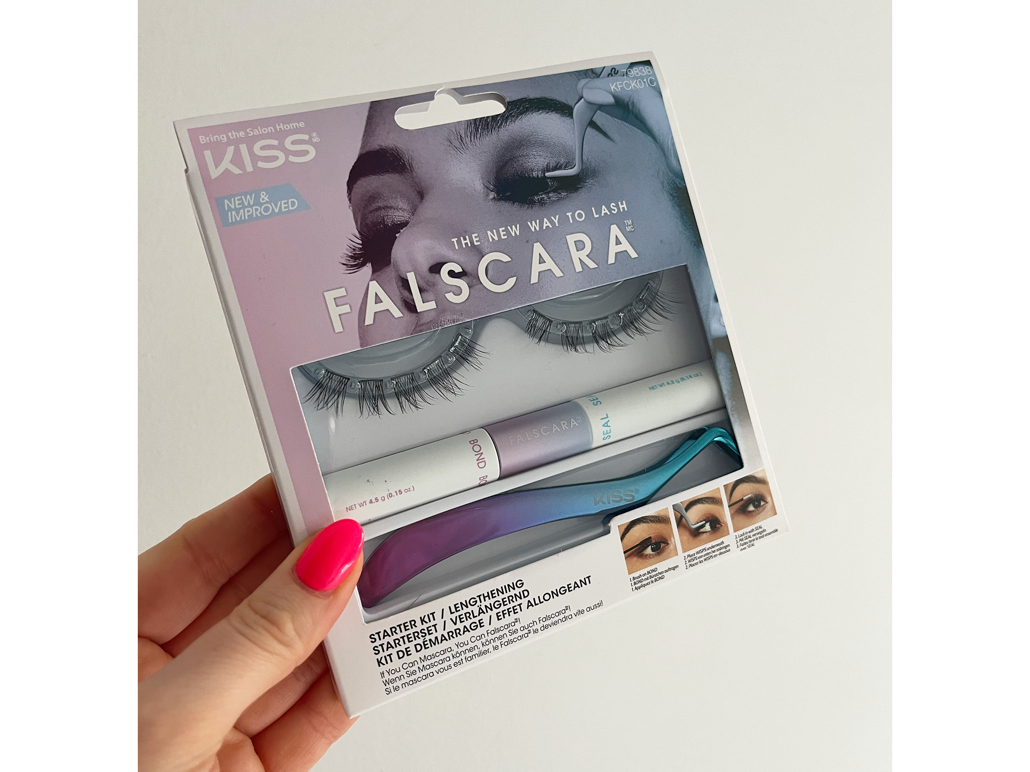 Kiss falscara false eyelashes starter kit