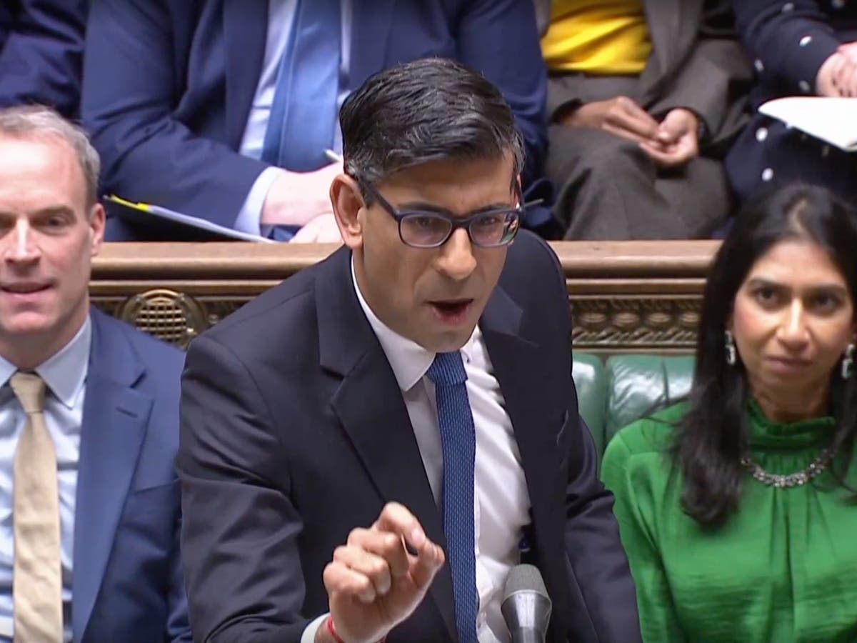 Rishi Sunak rolls out new &lsquo;Sir Softy&rsquo; attack against Keir Starmer in fiery PMQs exchange on crime