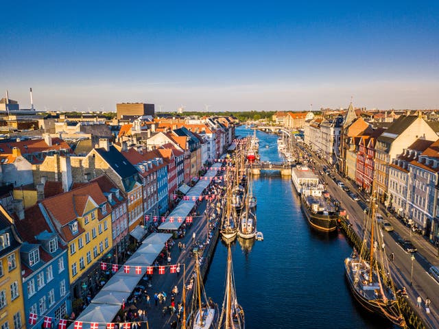 <p>Copenhagen, the capital of Denmark, is regularly voted among the happiest cities in the world</p>