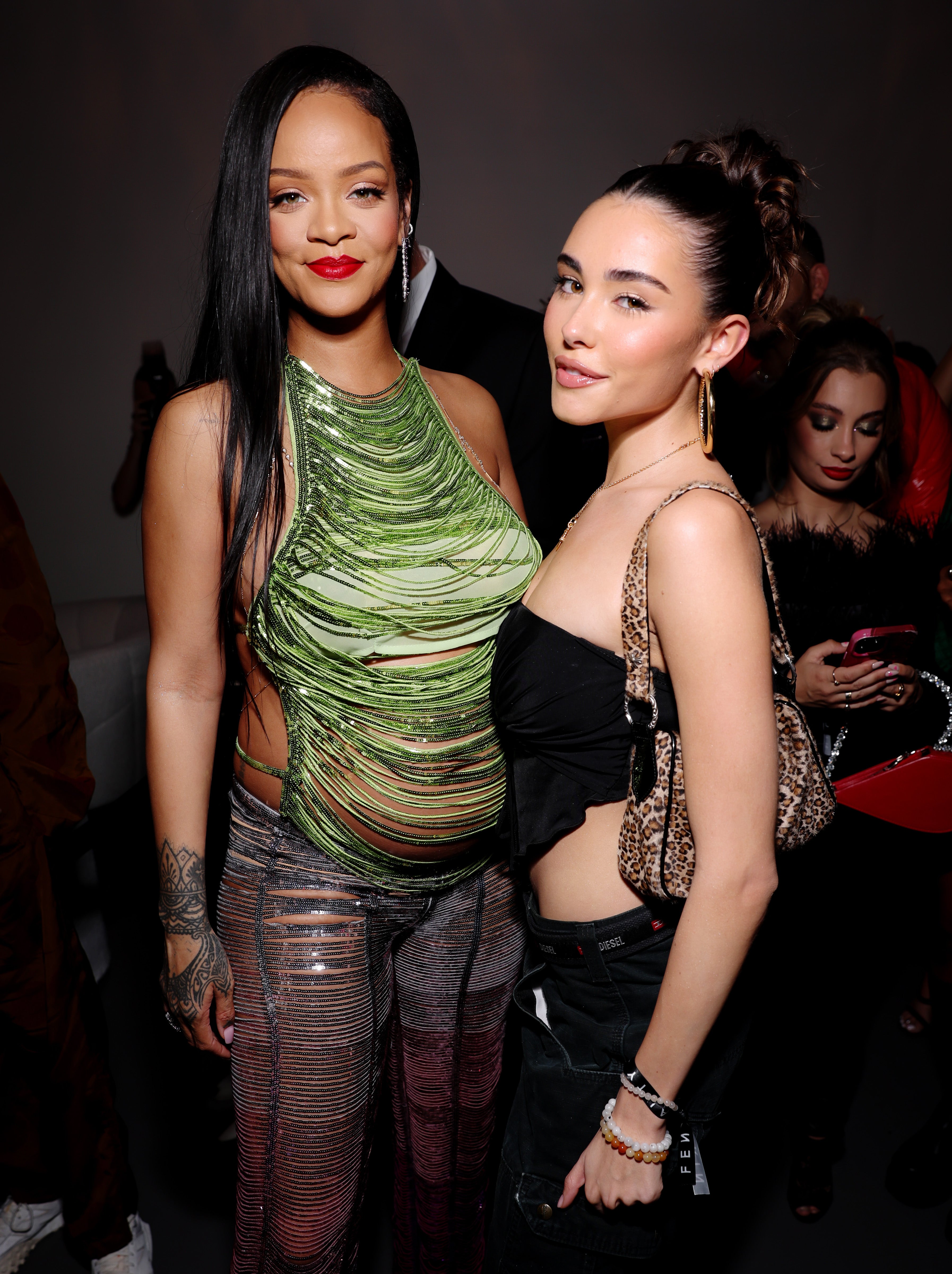 Madison Beer with Rihanna in 2022