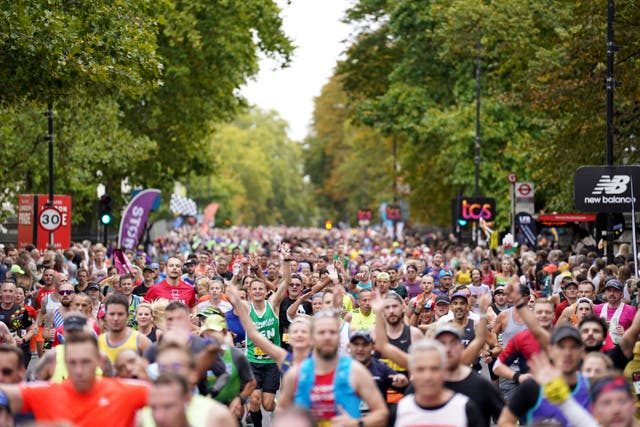 Director Hugh Brasher is confident the London Marathon will avoid disruption (James Manning/PA).