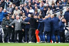 Tottenham and Brighton fined £100,000 each following touchline brawl