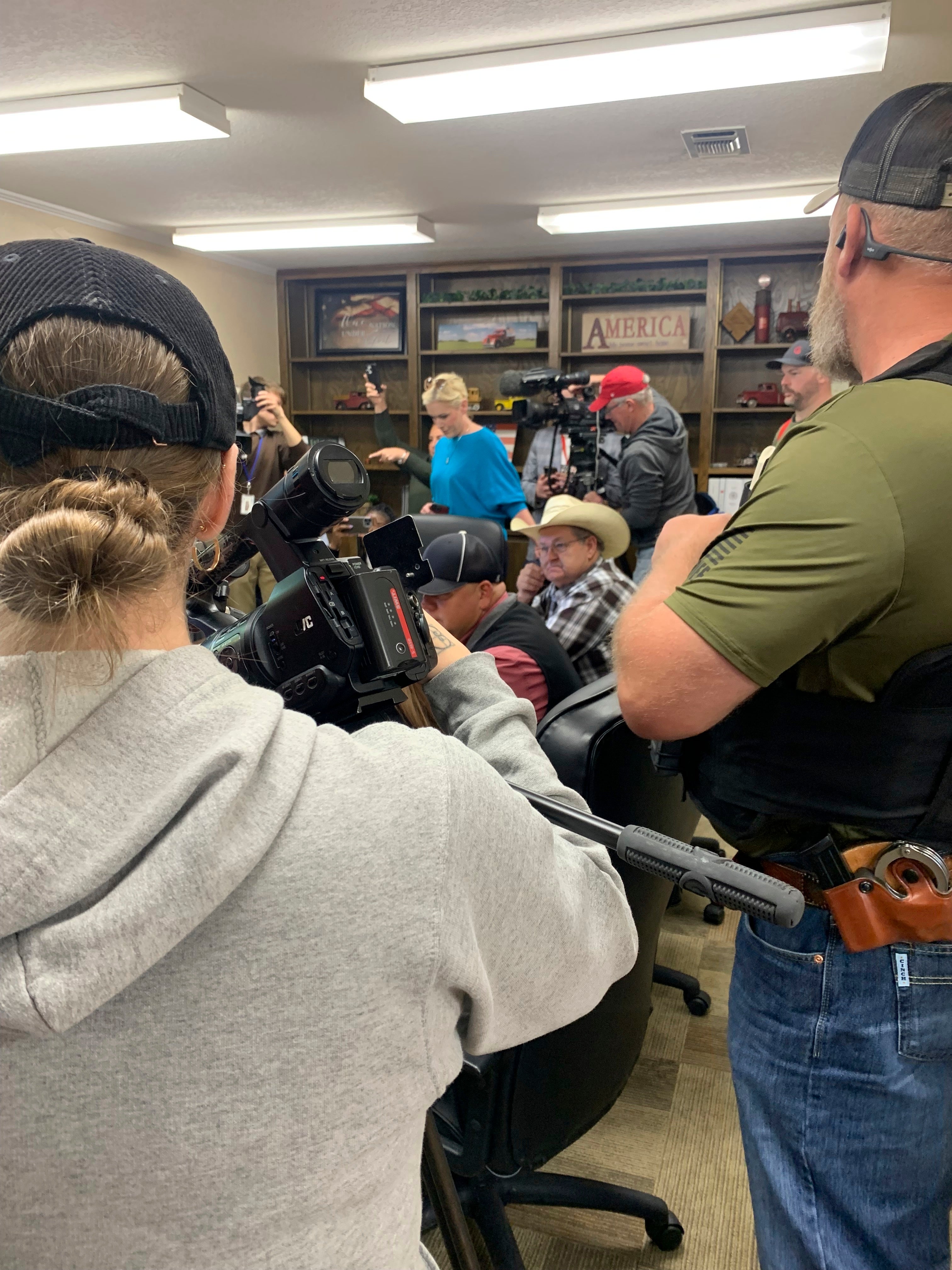 Reporters Threatened Oklahoma