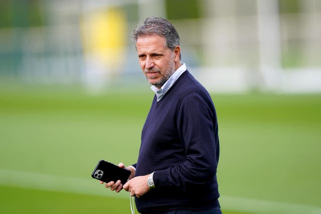 Tottenham managing director of football Fabio Paratici (Joe Giddens/PA)