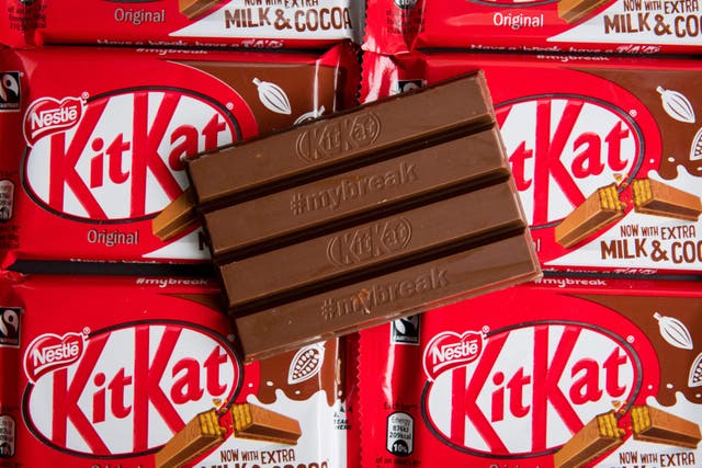 KitKat and Shreddies maker Nestle is facing calls from a global coalition of investors to set targets to make its food healthier (Dominic Lipinski/PA)