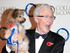 Paul O’Grady funeral – live: Mourners and dogs line streets for Lily Savage service in Kent today