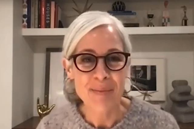 <p>A 90-second video of the CEO of MillerKnoll went viral in March in which she was heard telling her employees to ‘leave pity city’ and not worry about their bonuses. Screengrab</p>