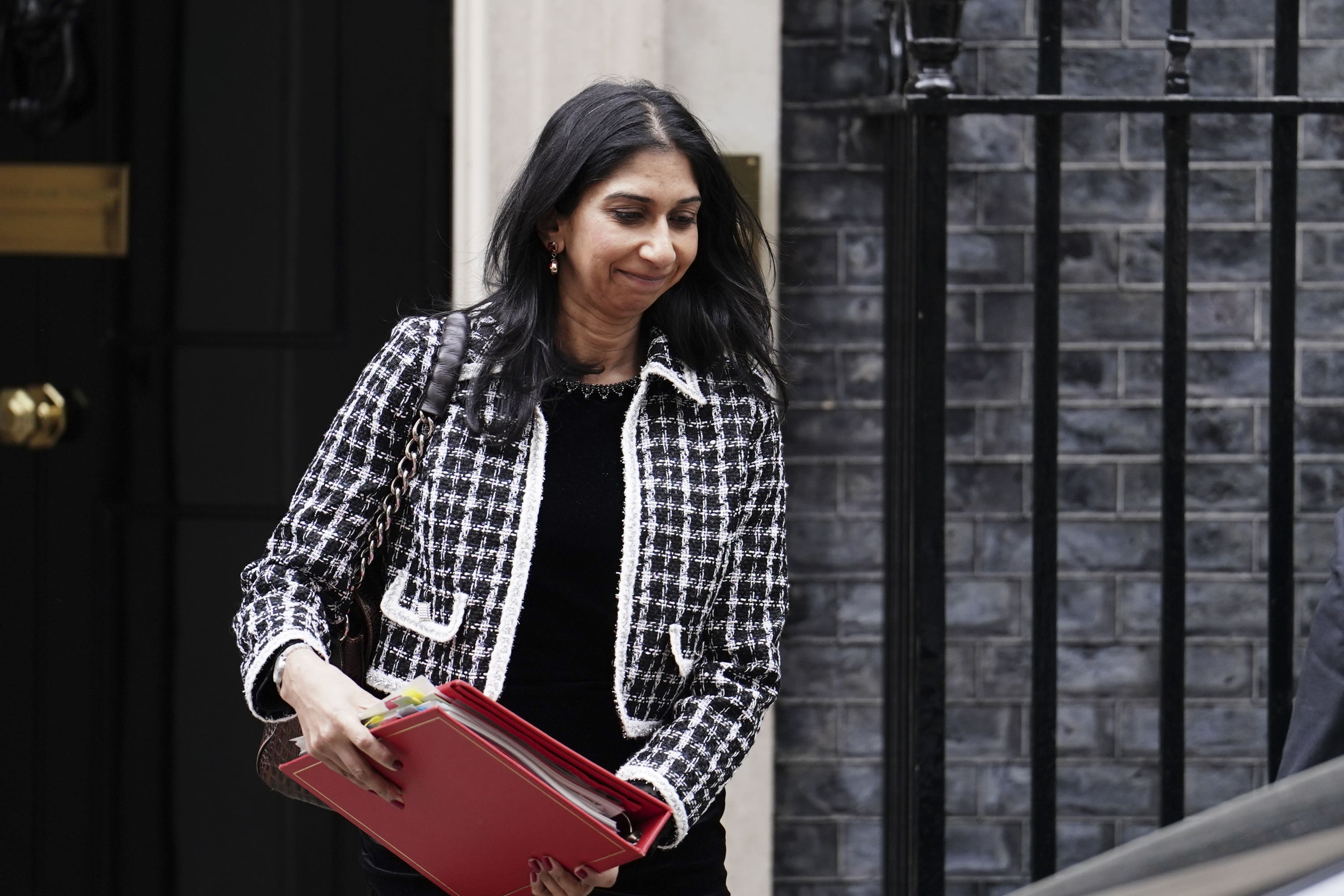 The home secretary, Suella Braverman