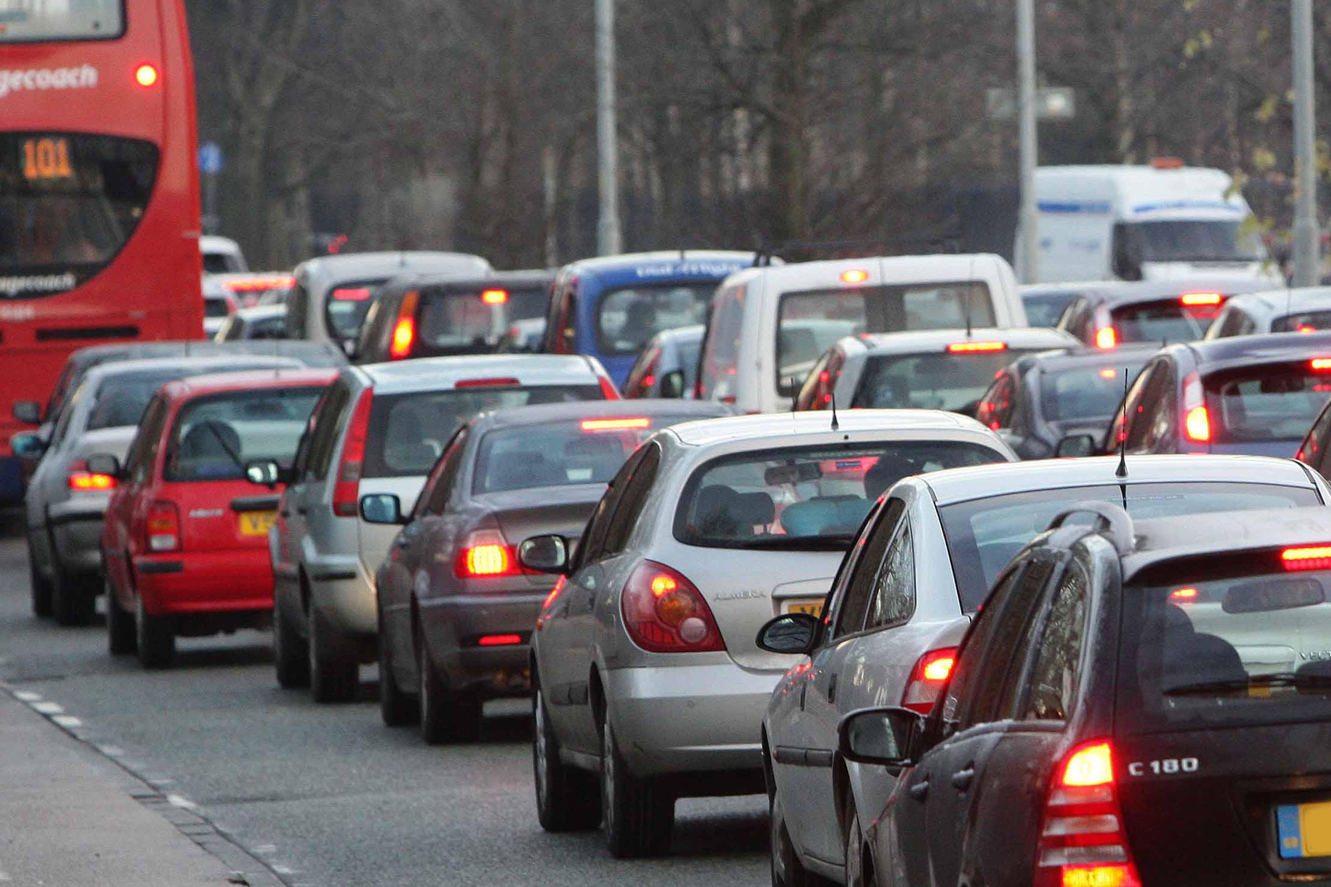 The Green Alliance has called for driving to be made more expensive and bus and rail fares to be cut to encourage people out of their cars and into greener modes of transport (Dave Thompson/PA)
