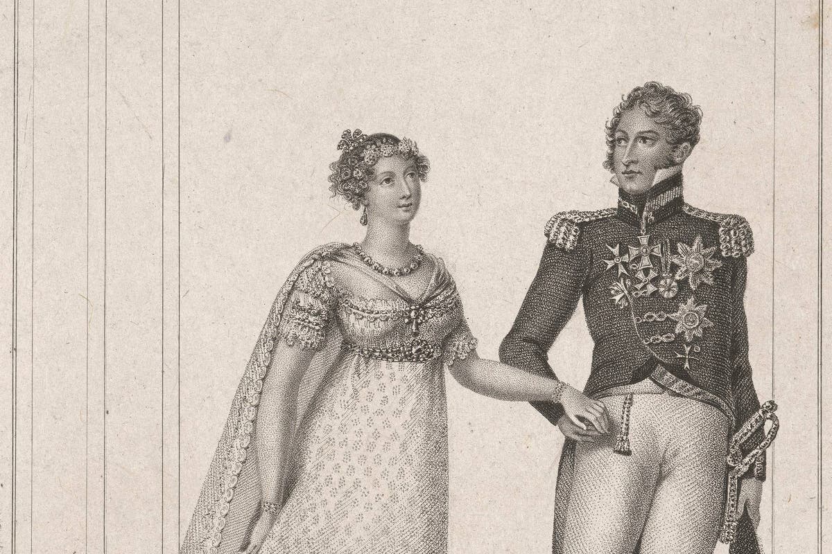 Oldest surviving royal wedding gown – dating back to 1816 – to go on show