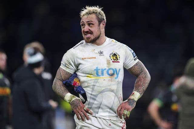 Jack Nowell must pay a ?10,000 fine for criticising a referee on social media (Ben Whitley/PA)