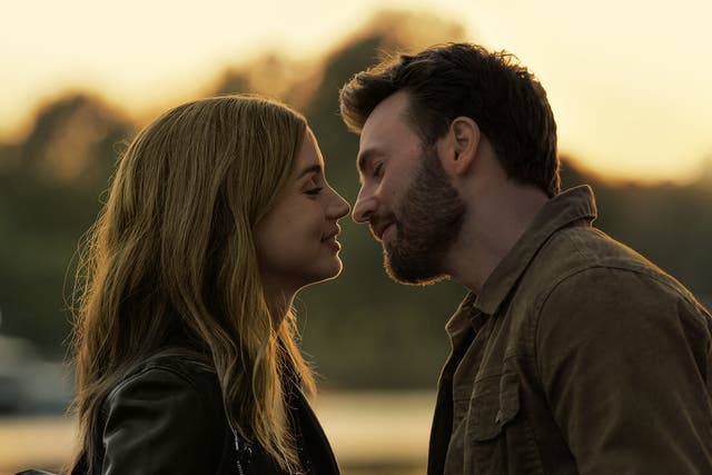 <p>Ana de Armas and Chris Evans in ‘Ghosted’ </p>