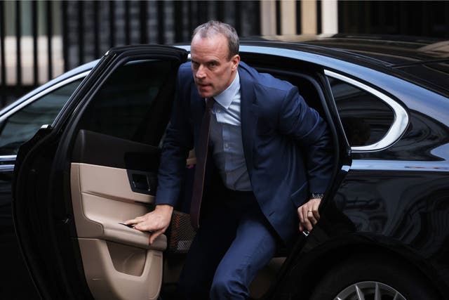 <p>The Raab saga, like the deputy prime minister himself, is definitely going to blow up in the end</p>