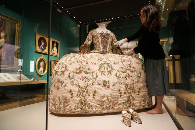 Style & Society: Dressing The Georgians is at The Queen’s Gallery, Buckingham Palace (Jeff Moore/PA)