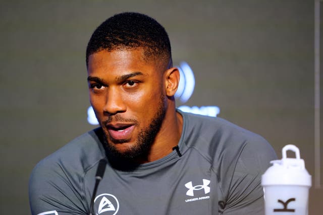 <p>Anthony Joshua is eyeing a December bout with Deontay Wilder (Zac Goodwin/PA)</p>