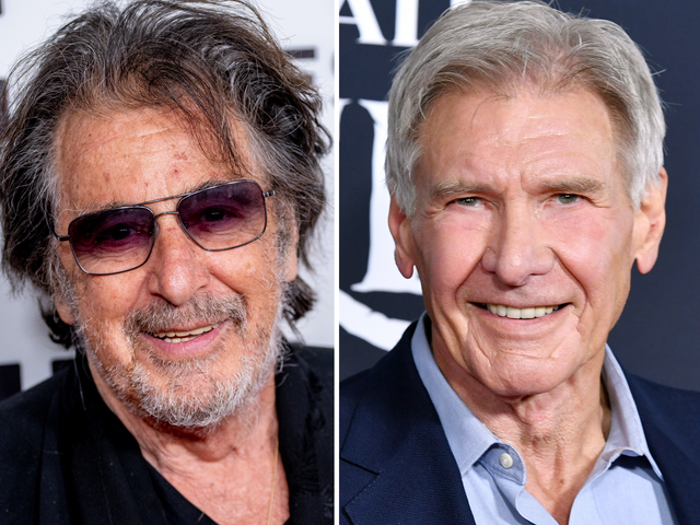 <p>Al Pacino and Harrison Ford</p>