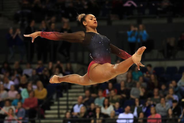 Ellie Downie was crowned Great Britain’s first European all-around champion (Peter Byrne/PA)